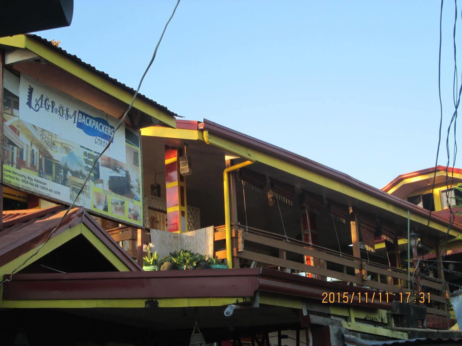 Lagrosa Backpackers Hotel Coron Bagian luar foto