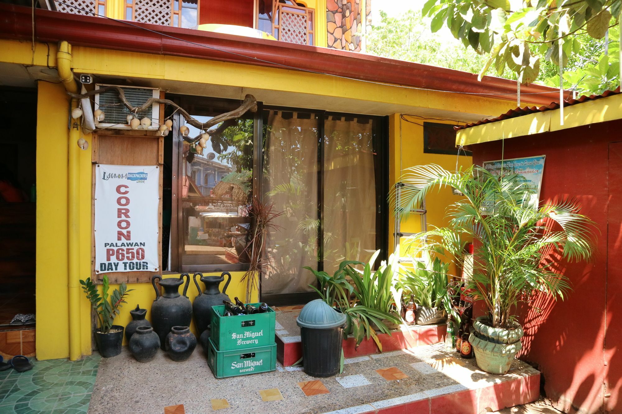 Lagrosa Backpackers Hotel Coron Bagian luar foto